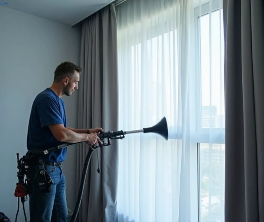 Professional curtain stain removal process equipment Matty Curtain Cleaning ormond-vic